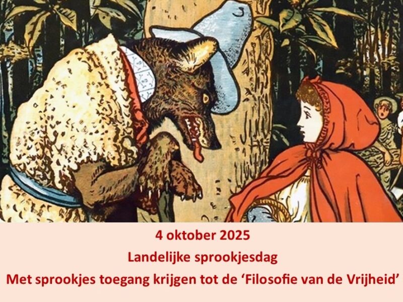 Met sprookjes toegang krijgen tot de Filosofie van de Vrijheid Met sprookjes toegang krijgen tot de Filosofie van de Vrijheid